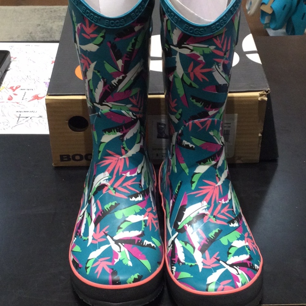 Bog Tall Rainboot dark turquoise multiple sizes available NWT NIB